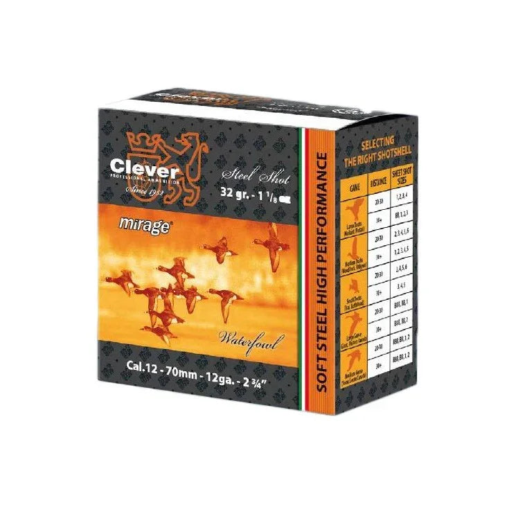 CLEVER MIRAGE 12GA SOFT STEEL HUNTING T4 35GM #4 SLAB PRICE