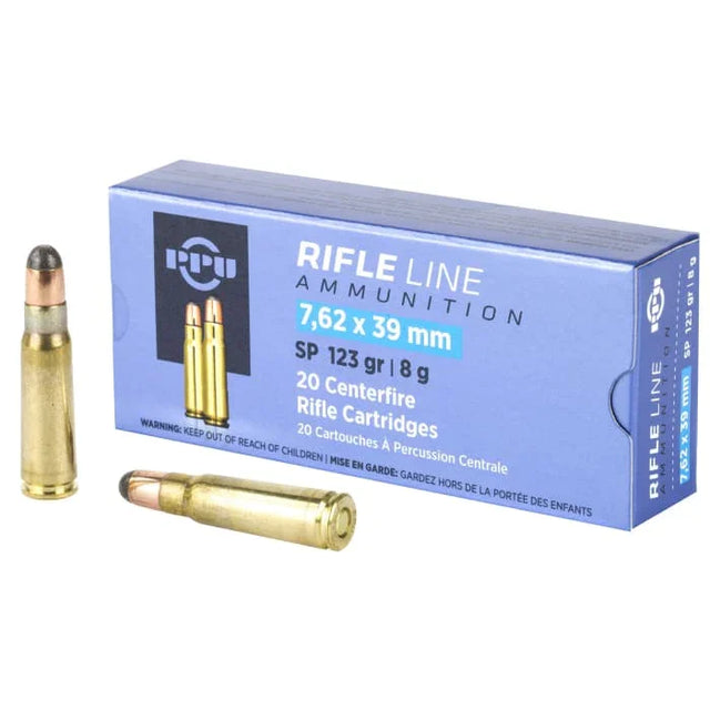 7.62x39 123gr Pointed Soft Point