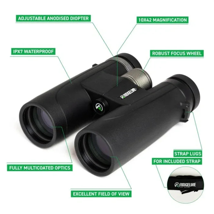 Ridgeline Binoculars 10x42