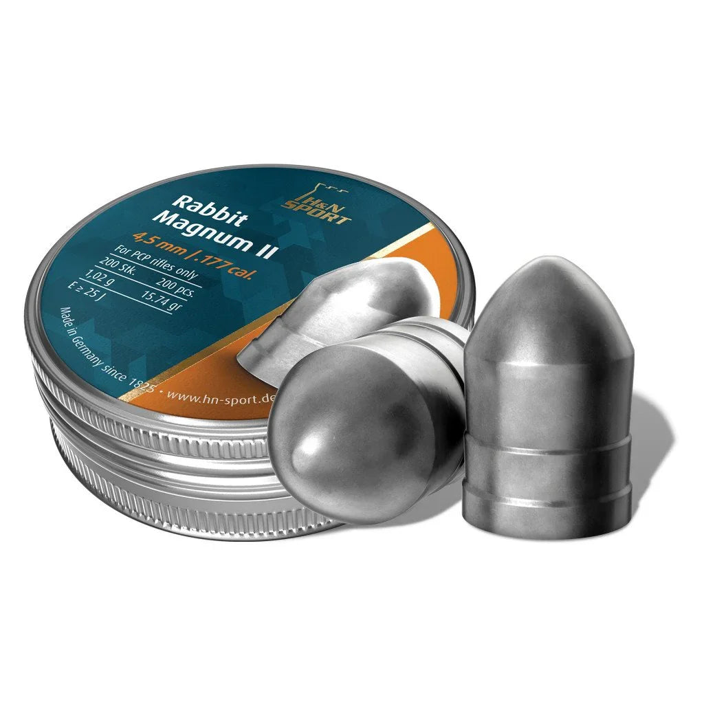 H&N Rabbit Magnum II Air Rifle Pellets .177cal 15.74gr - 200pk