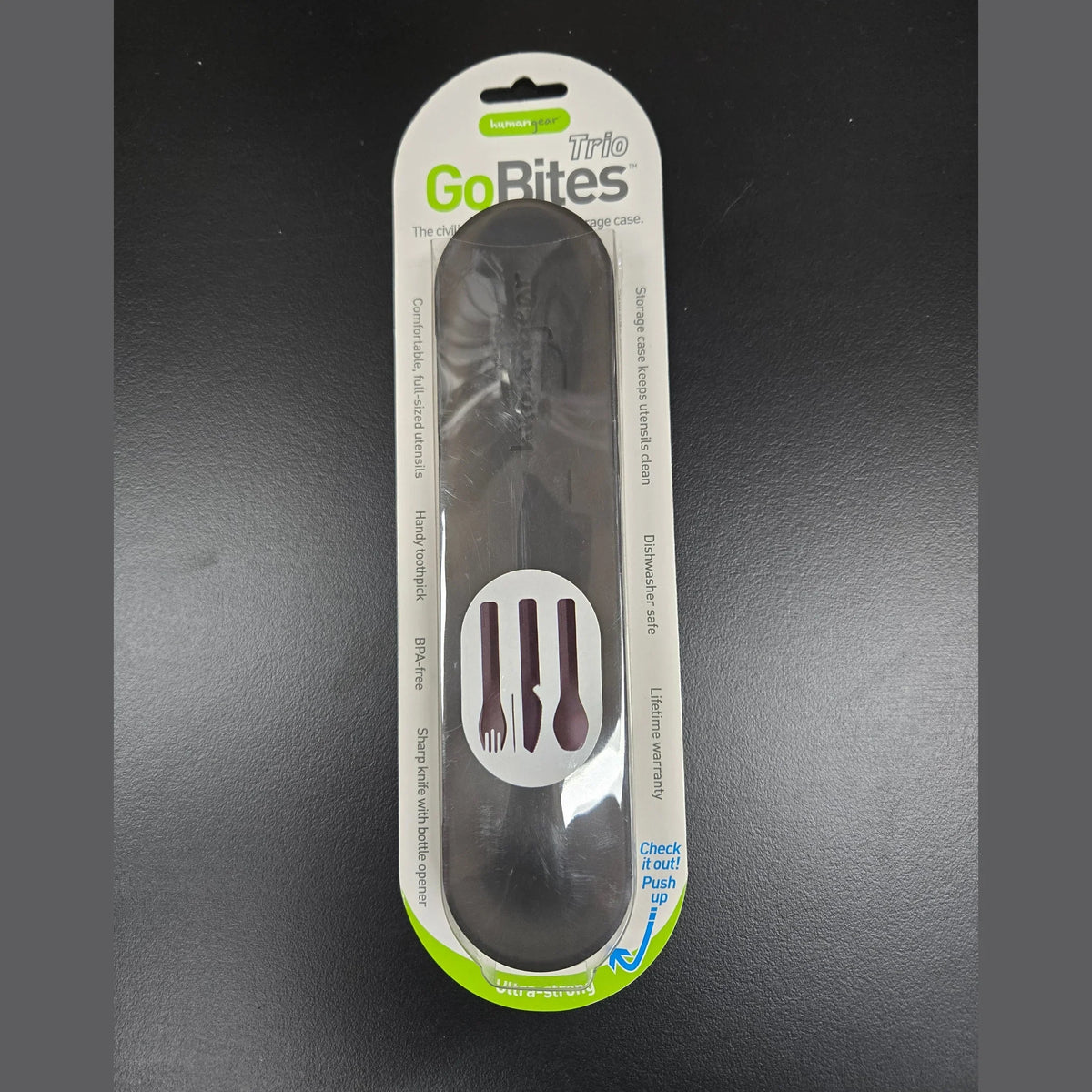 Humangear GoBites Trio Cutlery Set - Hunt The Night