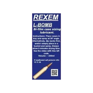Rexem L-Bomb Case Sizing Lubricant - Hunt The Night