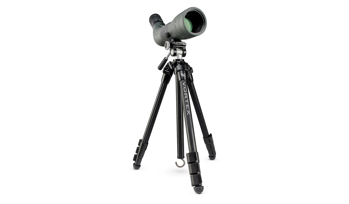 Vortex Mountain Pass Aluminum Tripod + P - detail view