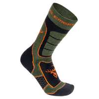 Hunters Element Apex Socks Forest Green-Medium/6-8.5