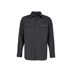 Spika GO Work Half Button Shirt - Mens - Ink - Extra Large