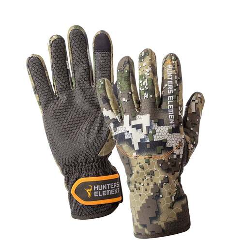 Hunters Element Legacy Gloves Grey/Green