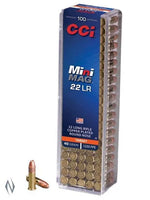 CCI 22LR MINI MAG 40GR CPRN HV 100 PK