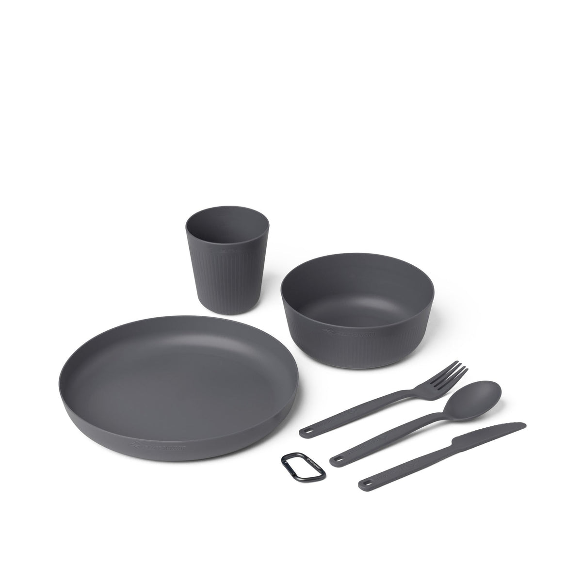 Sea to Summit Camp Dinnerware Set w/ Mesh Sack (6 piece) - Cabbage