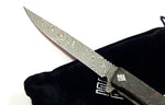Ocaso Solstice Knife - Fat Carbon Damascus Steel