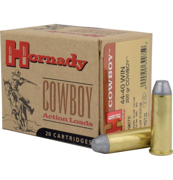 Hornady 44‑40 205 gr Cowboy