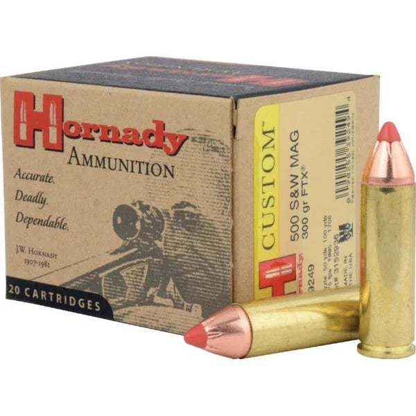Hornady 500 S&W 300 GR EVOLUTION