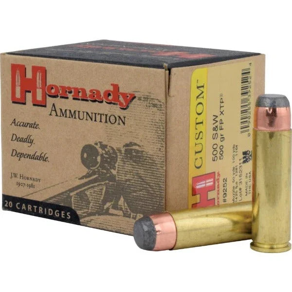 Hornady 500 S&W 500 GR FP XTP