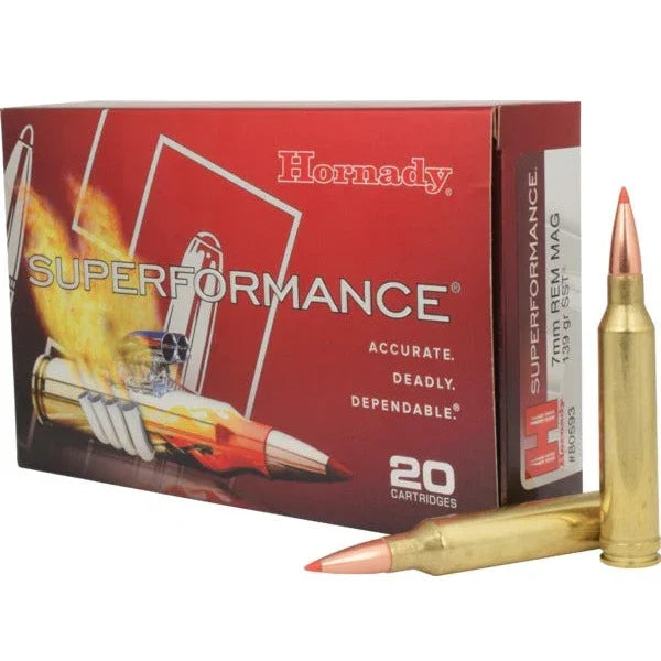 Hornady 7MM REM MAG 139GR SST SPF