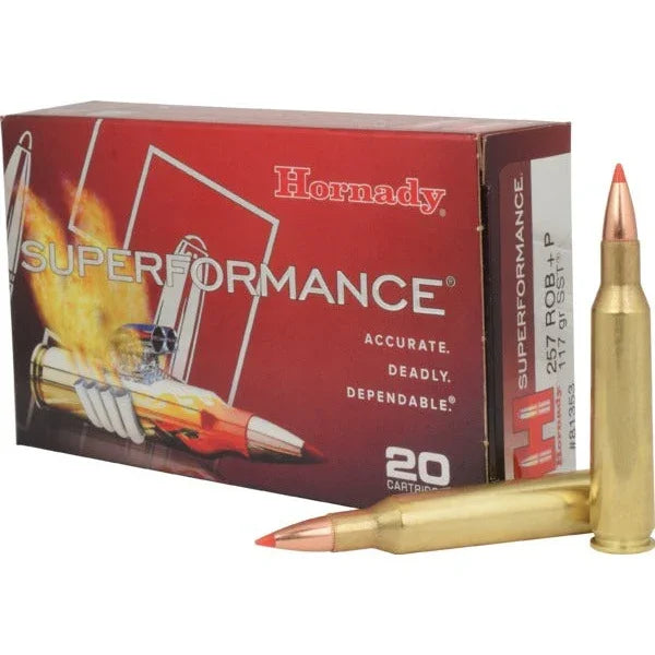 Hornady 257 ROB+P 117 GR SST SPF