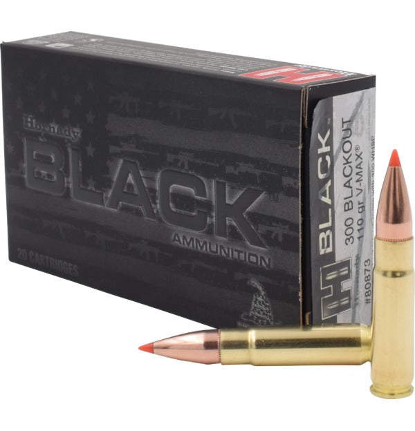 Hornady 300 BLACKOUT 110 gr V‑MAX® Hornady BLACK