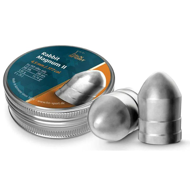 H&N Rabbit Magnum II Air Rifle Pellets .22 Cal 25.31gr - 200 Pack