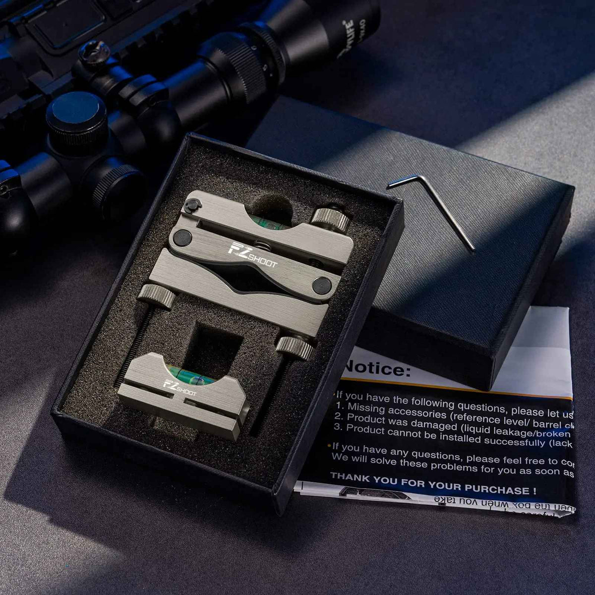 EZshoot Precision Scope Leveling Kit