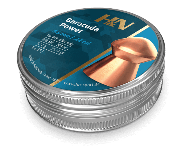 H&N BARACUDA POWER EXTREME .22 21.14GR AIR PELLET