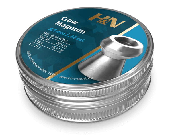 H&N CROW MAGNUM .22 18.21GR AIR PELLET