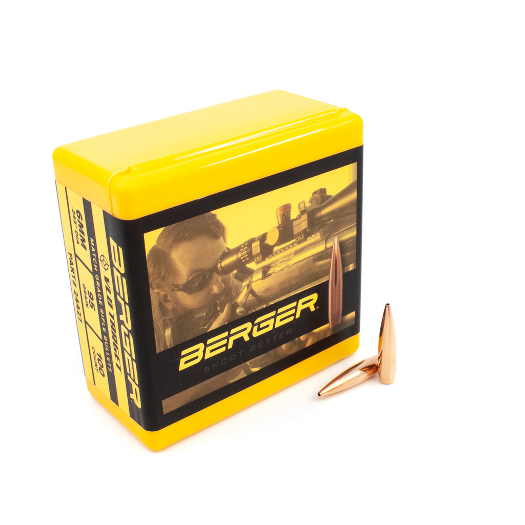 Berger 6mm 95 gr VLD Target (100/box)