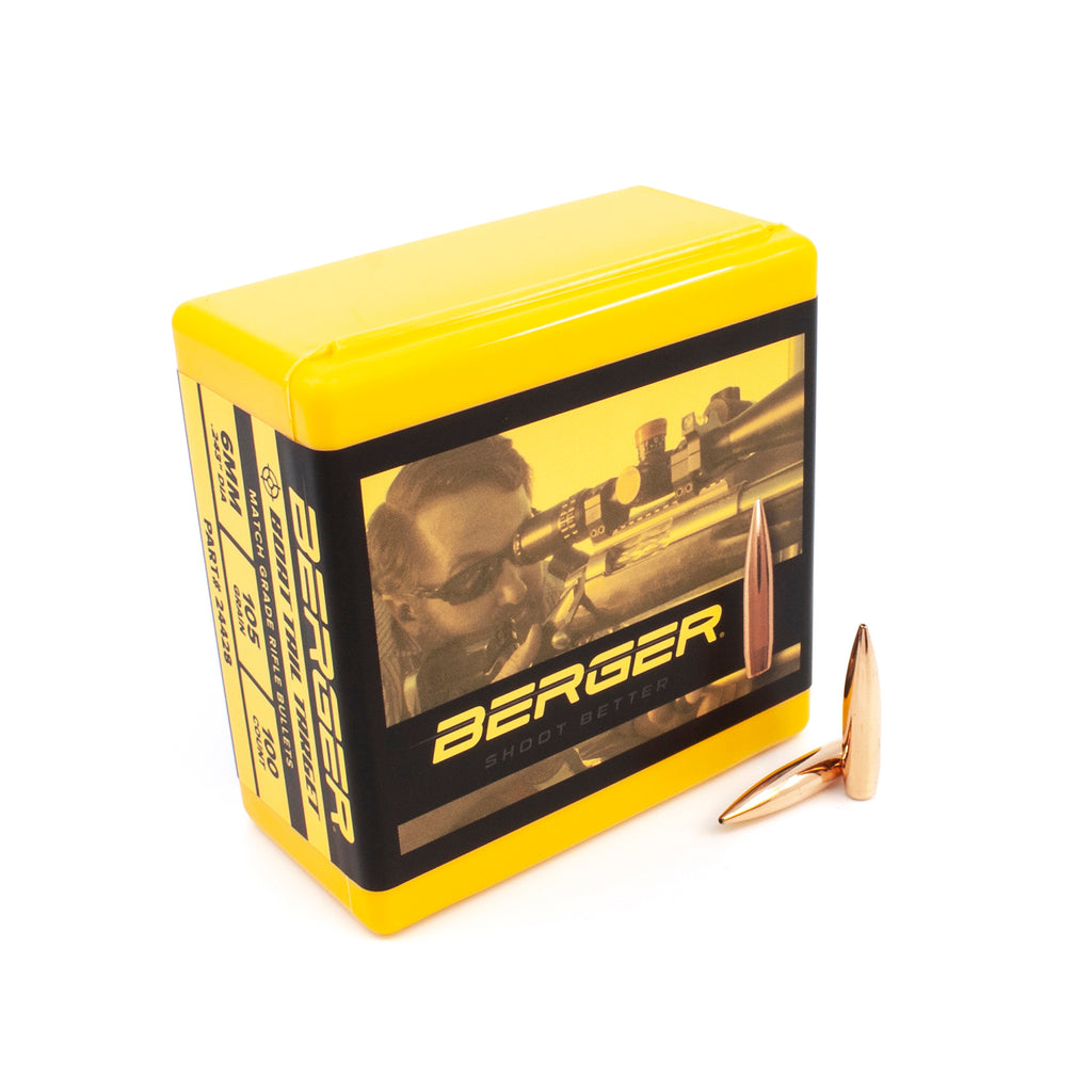 Berger 6mm 105 gr BT Target (100/box)