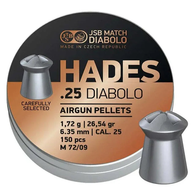 JSB Hades .25 26.54gr Air Pellets