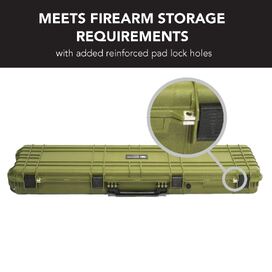 Evolution Gear HD Series Rifle Hard Gun Case XL - Olive Drab