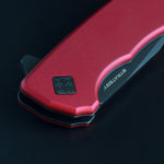 Ocaso Strategy Knife - Red Aluminium + Black