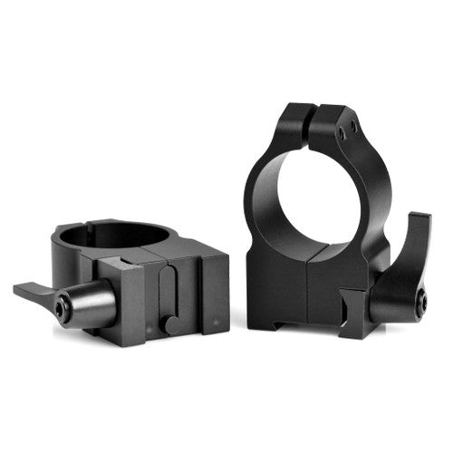 One-Inch QD Rings, Ultra High Matte - Warne Scope Mounts