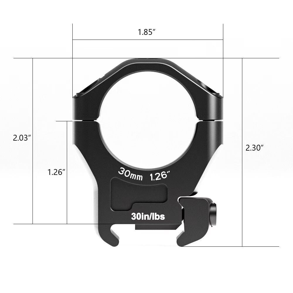 Arken Halo Scope Rings - 30mm