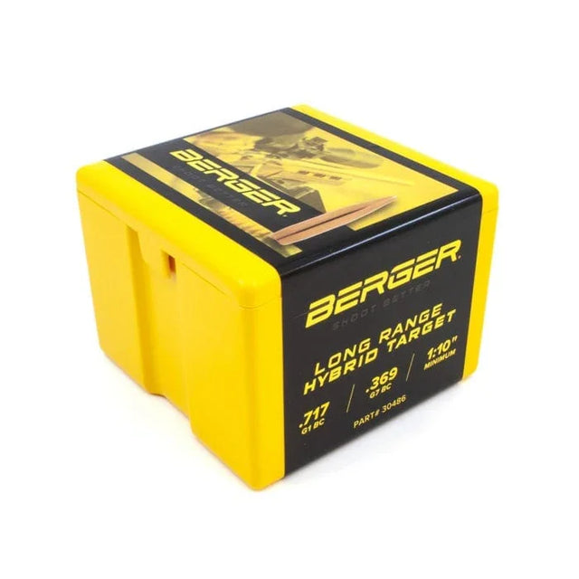 Berger Long Range Hybrid Target 30 Cal (.308) 220gr Projectiles (100/box)