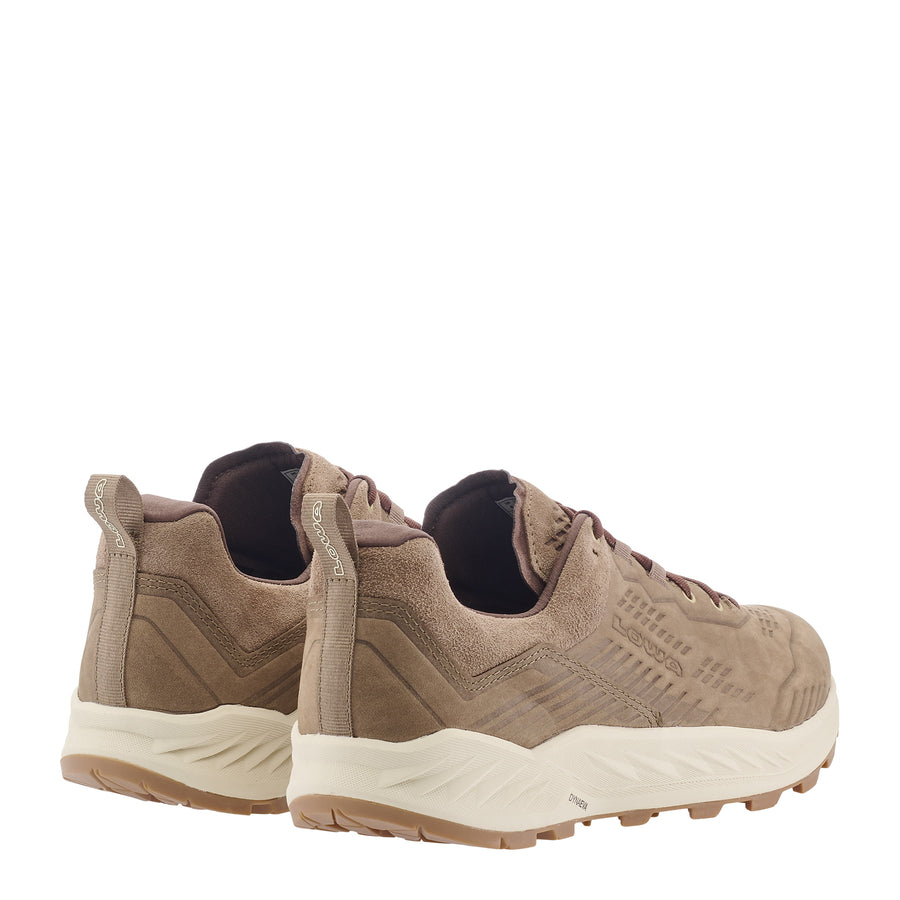 LOWA Nuvolo - Humus/Brown - pair, rear three-quarter view