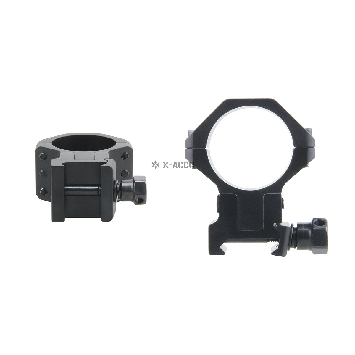 Vector Optics X-Accu Adjustable Elevation 30 mm Picatinny Rings