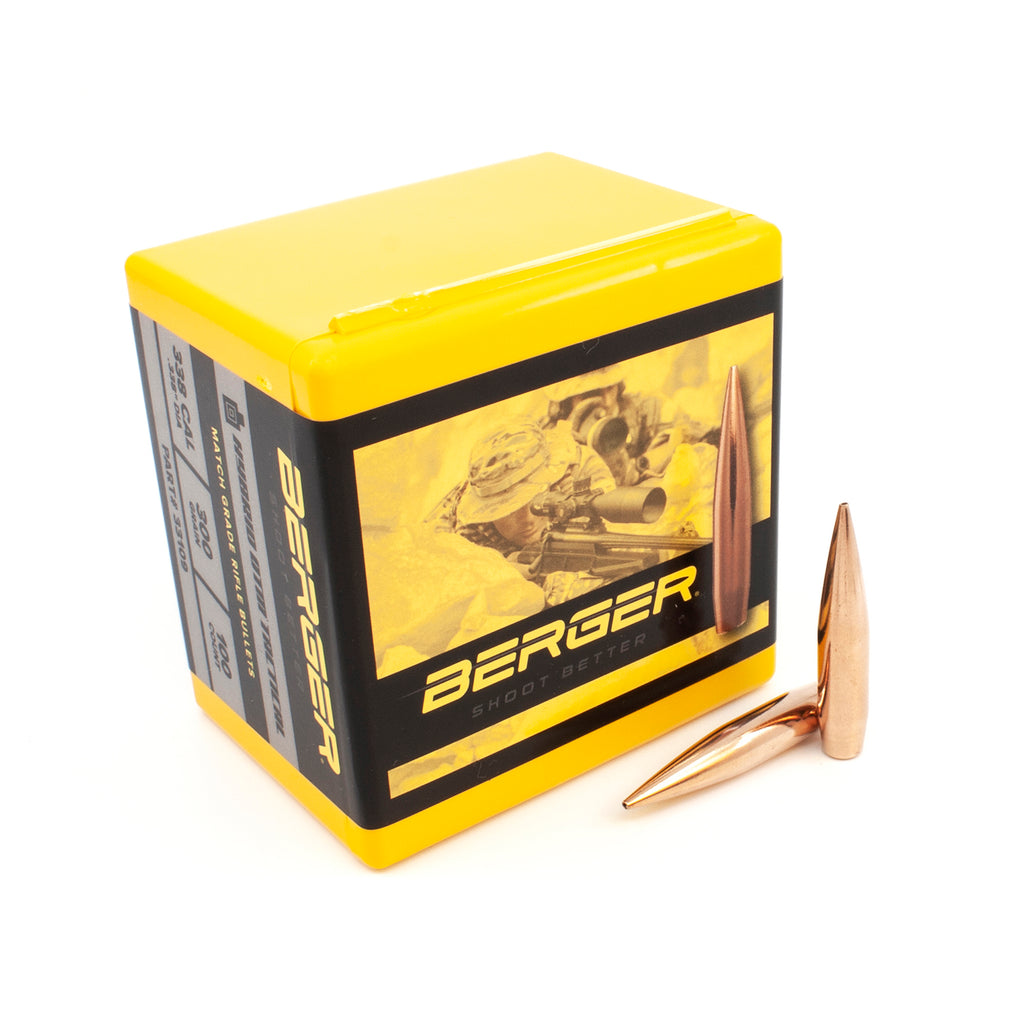 Berger 338 cal 300 gr Hybrid OTM Tactical (100/box)