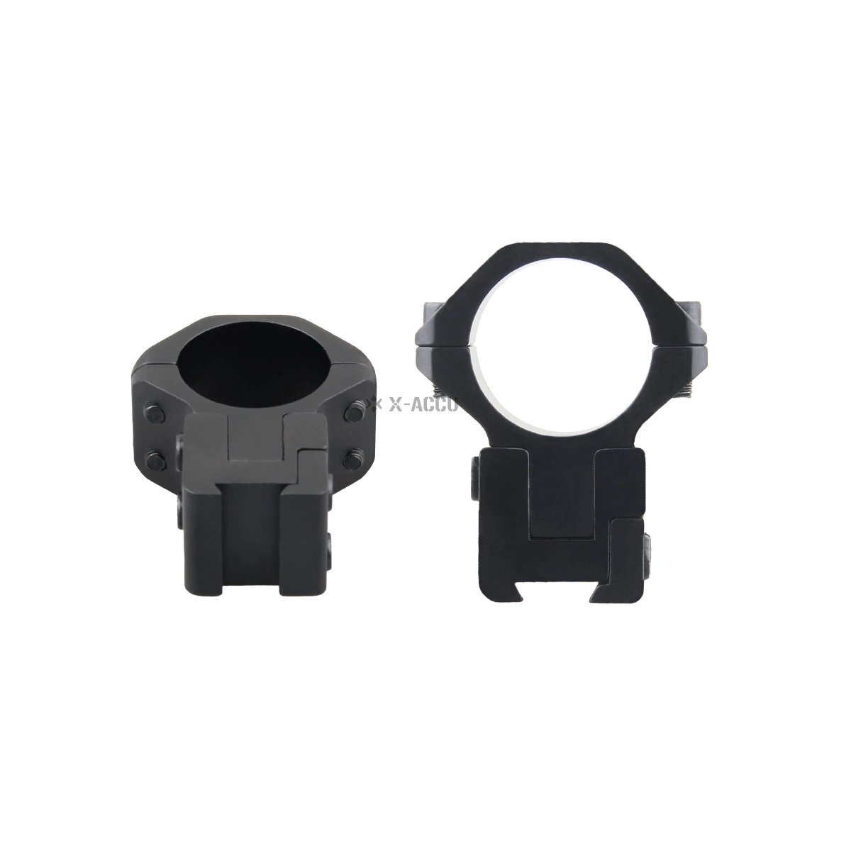 Vector Optics XASR-2515 X-ACCU 1" Adjustable Elevation 11mm Dovetail Mounts