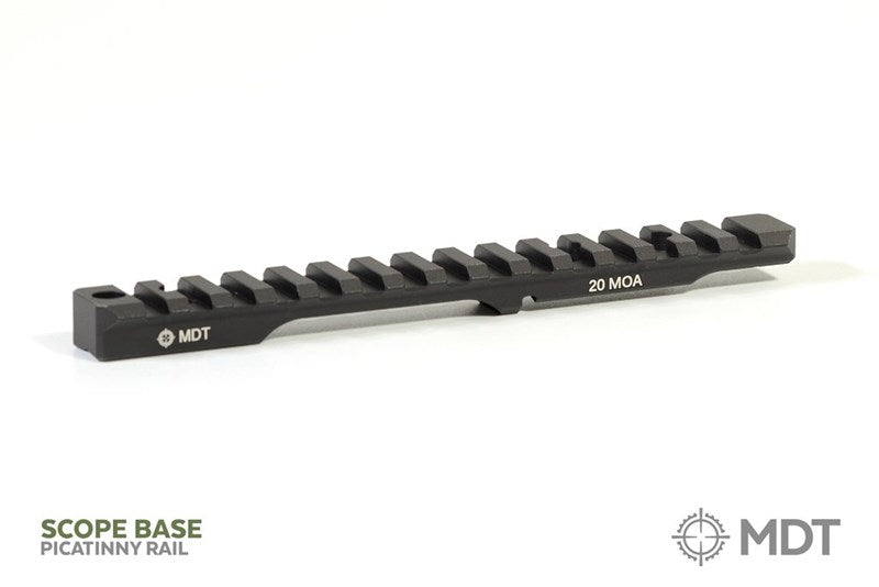 MDT Tactical Picatinny Rail for CZ457 - 20 MOA