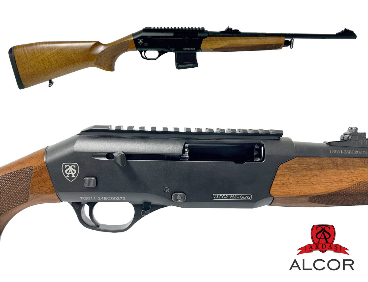 Alcor Push Button 223 Centrefire Rifle