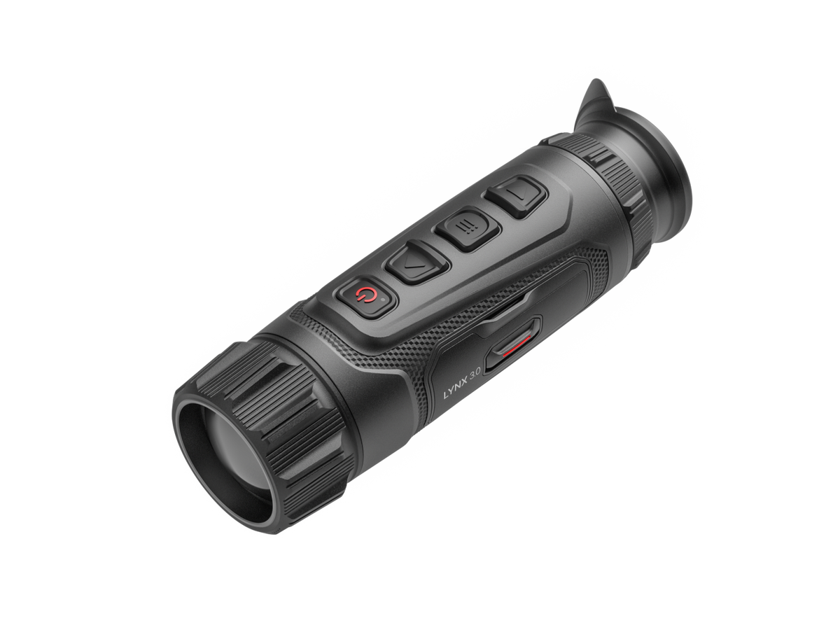 HIKMICRO Lynx LQ35 3.0 thermal monocular side view showing lens and controls