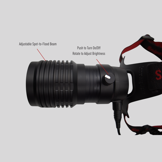 Sniper Hog 50KAP Headlamp (White LED)