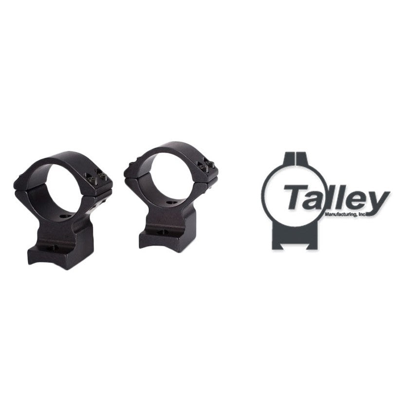 Talley 30MM Alloy Lightweight Rings - Black Med., A-Bolt, Sako A7, Steyr SBS, Pro Hunter