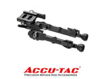 Accu-Tac BR-4 G2 Bipod ARCA - Black (No Case, White Box) - Bench Rest