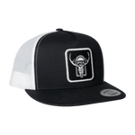 Spiker Patch Trucker Cap - High Country Sambar - Black/White