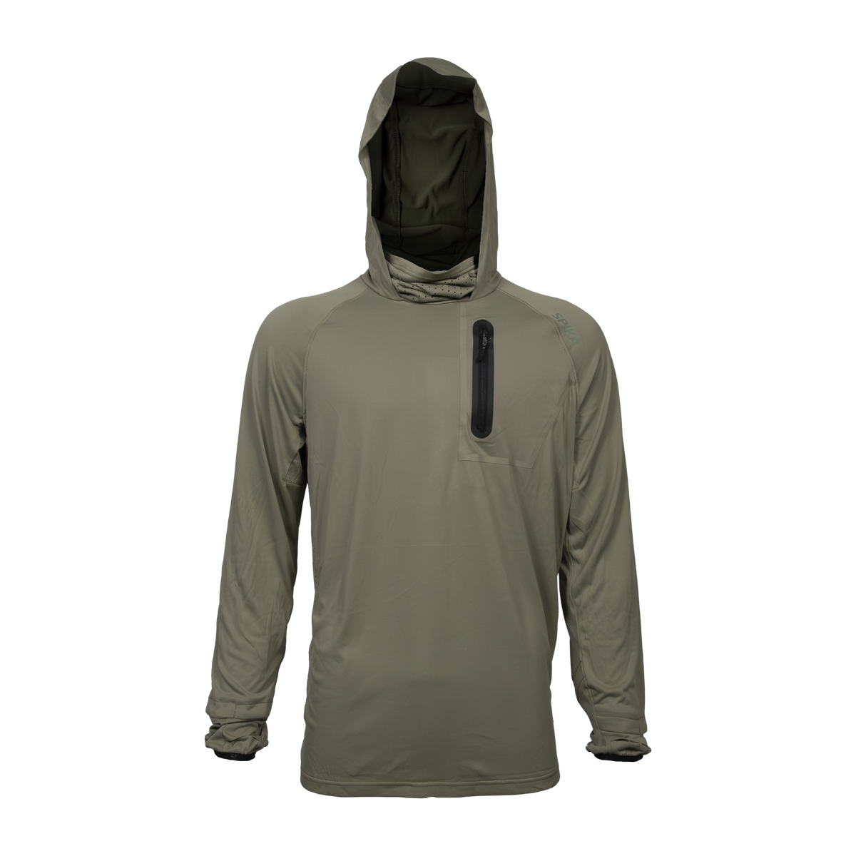 Spiker Bandit Hoodie - Moss Green - Mens - Moss Green