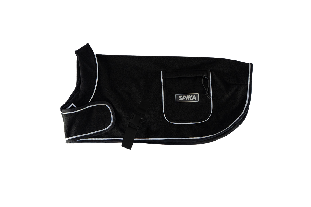 Spika Campside Dog Jacket - Black - side view