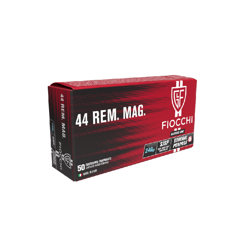 FIOCCHI 44 MAG 240GR SJSP 50 PKT