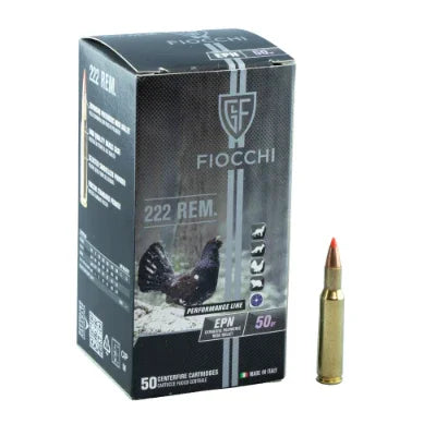 Fiocchi 222 REM EPN 50 50pk V-Max