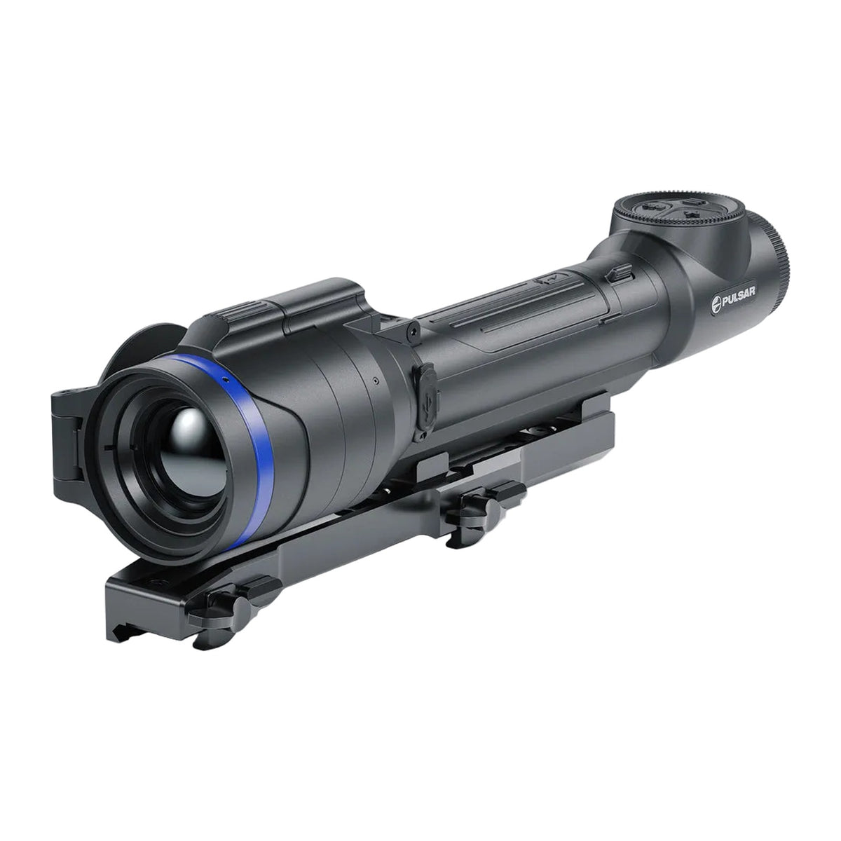 Pulsar Talion XQ35 PRO thermal rifle scope (shown with Weaver mount, sold separately)