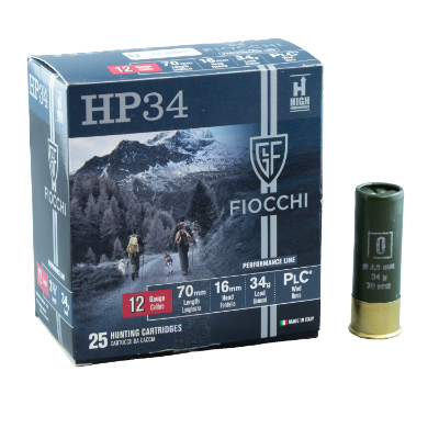 FIOCCHI 12G 34GM #0 (BB) 1375 FPS 25 PKT