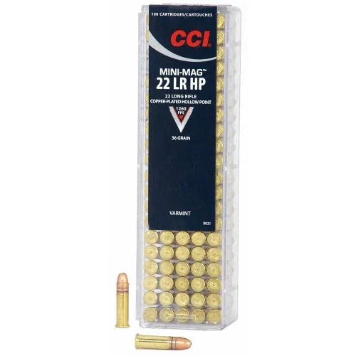 Cci 22lr Mini Mag 36gr Hv Hp 1260fps