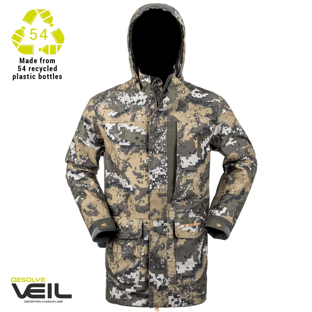 HUNTERS ELEMENT DOWNPOUR ELITE JACKET DESOLVE VEIL